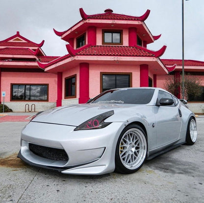 Aodhan AH02 Silver w/ Machined Lip - 19x9.5 +35 5x112 (Square Set of 4)
