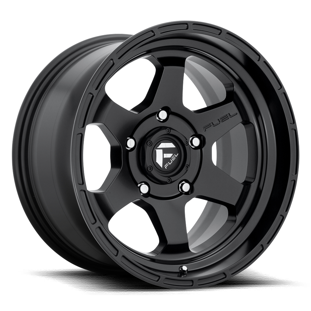 Fuel Off-Road Shok D664 17x9 +1 6x139.7mm 106.1mm Matte Black