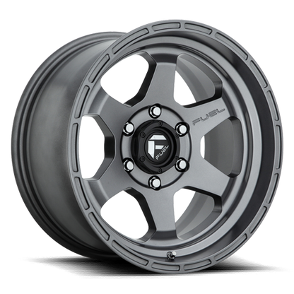 Fuel Off-Road Shok D665 17x9 -12 6x139.7mm 106.1mm Matte Anthracite