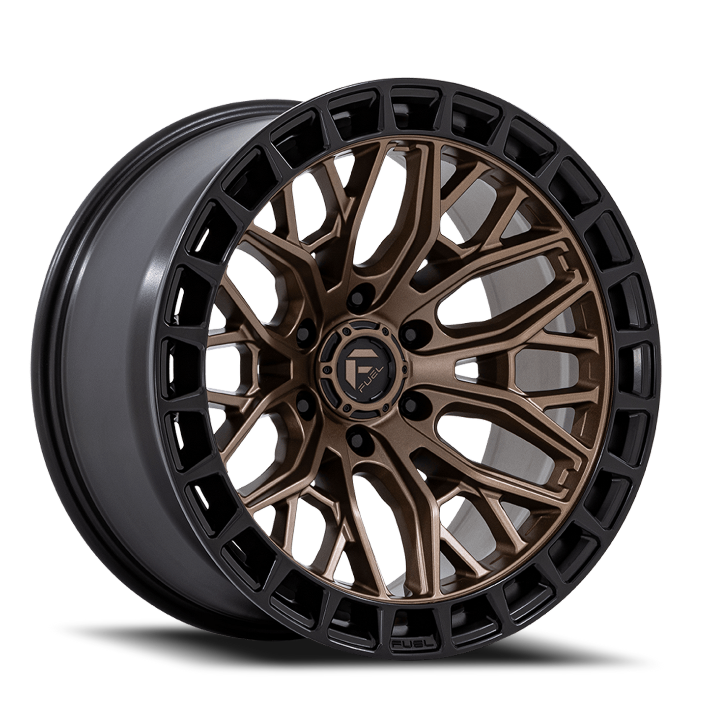 Fuel Off-Road Sigma FC869 ZB 20x10 -18 6x139.7mm 106.1mm Matte Bronze Matte Black Lip