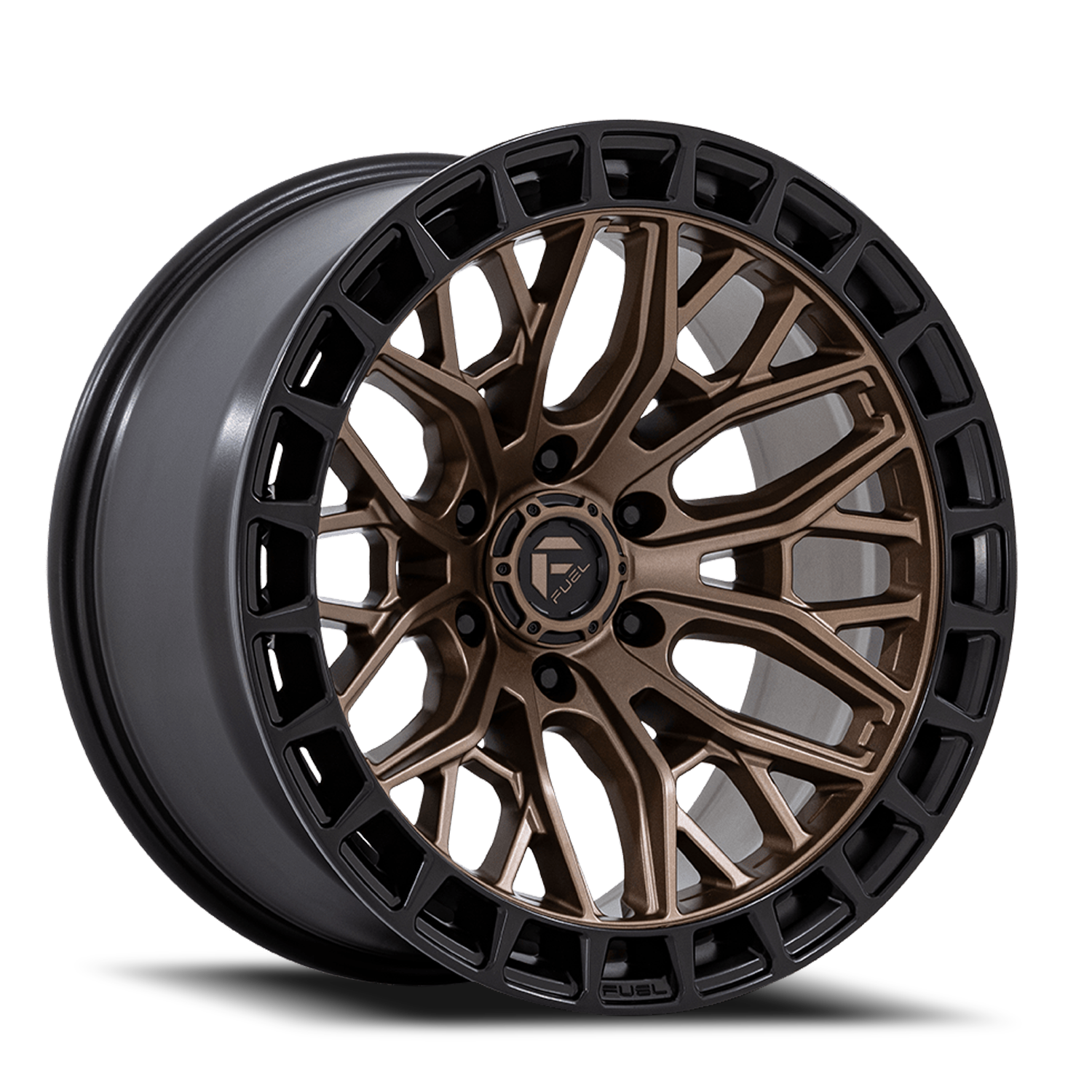 Fuel Off-Road Sigma FC869 ZB 20x9 +1 6x135mm 87.1mm Matte Bronze Matte Black Lip