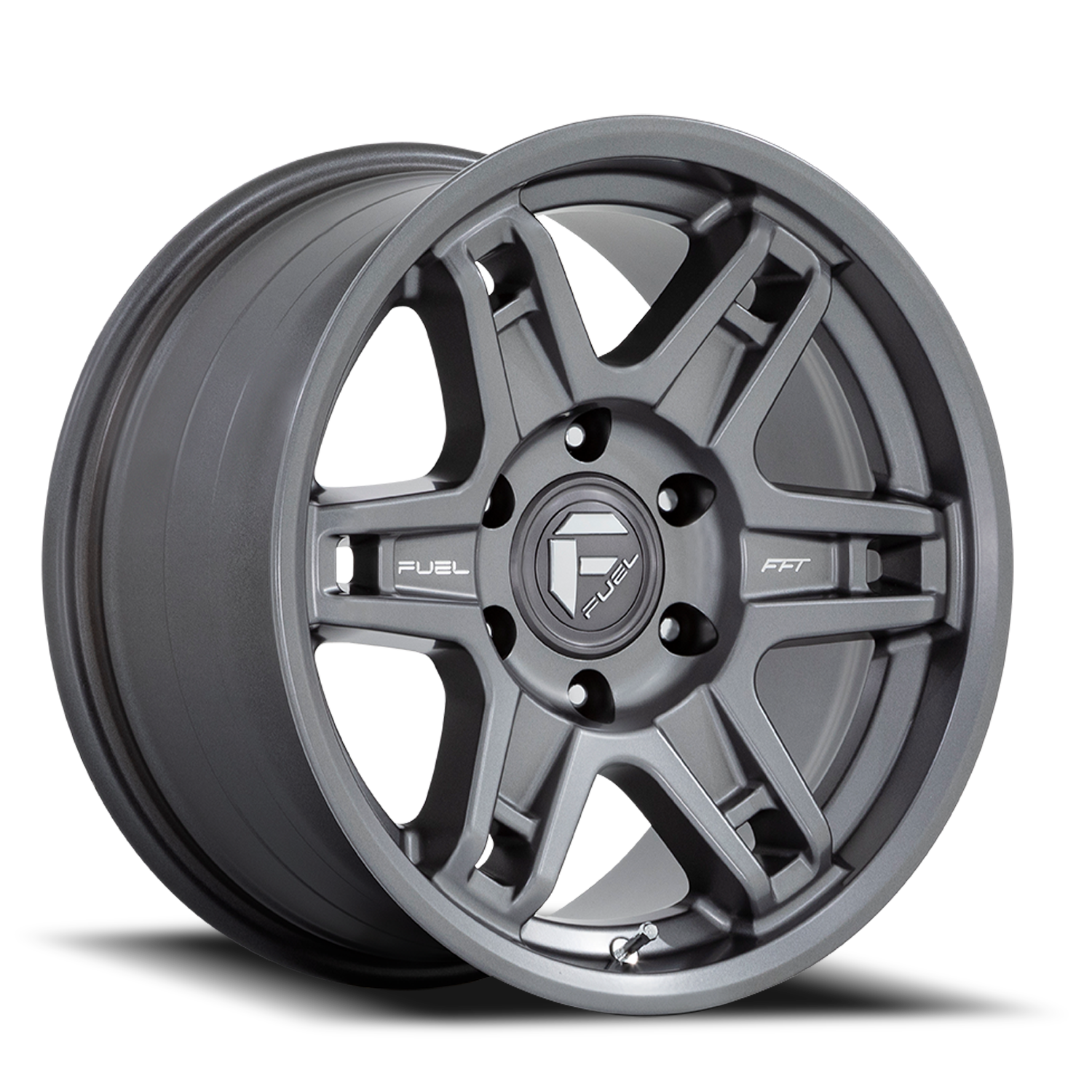 Fuel Off-Road Slayer D838 20x9 +1 6x139.7mm 106.1mm Matte Gunmetal