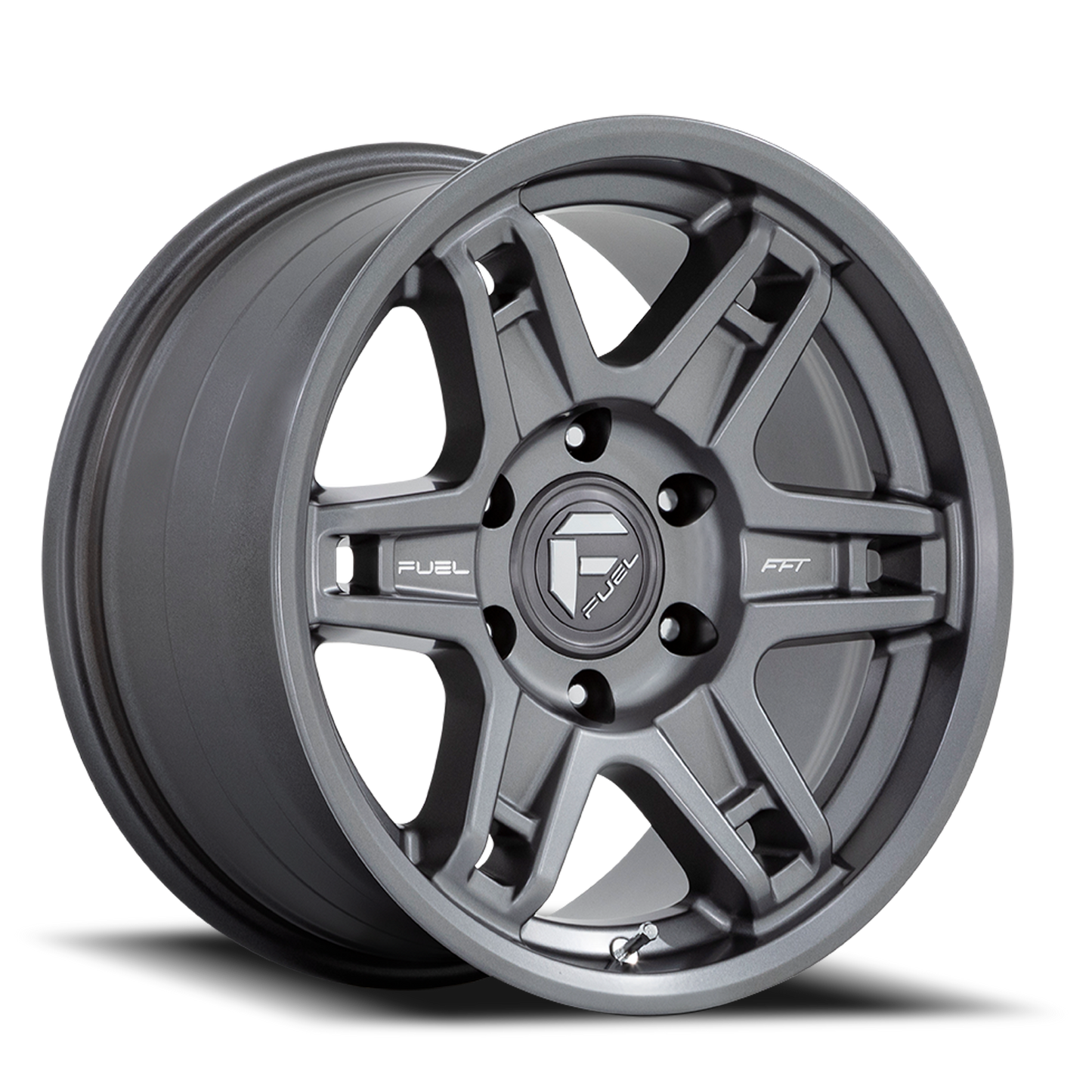 Fuel Off-Road Slayer D838 18x8.5 +1 6x139.7mm 106.1mm Matte Gunmetal