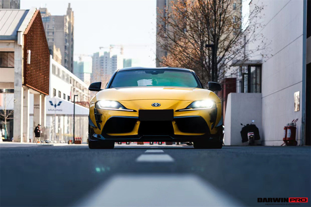 2019-UP Toyota GR Supra (J29/DB) A90 A91 BKSS Style Carbon Fiber Front Lip - DarwinPRO Aerodynamics