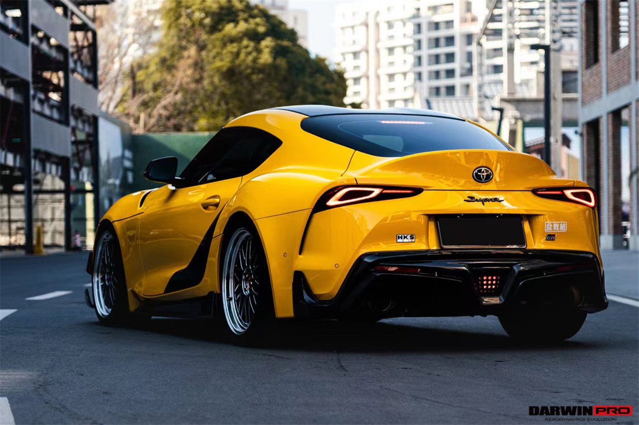 2019-UP Toyota GR Supra (J29/DB) A90 A91 OEM Style Carbon Fiber Door Penal Garnish Trim Replacement - DarwinPRO Aerodynamics