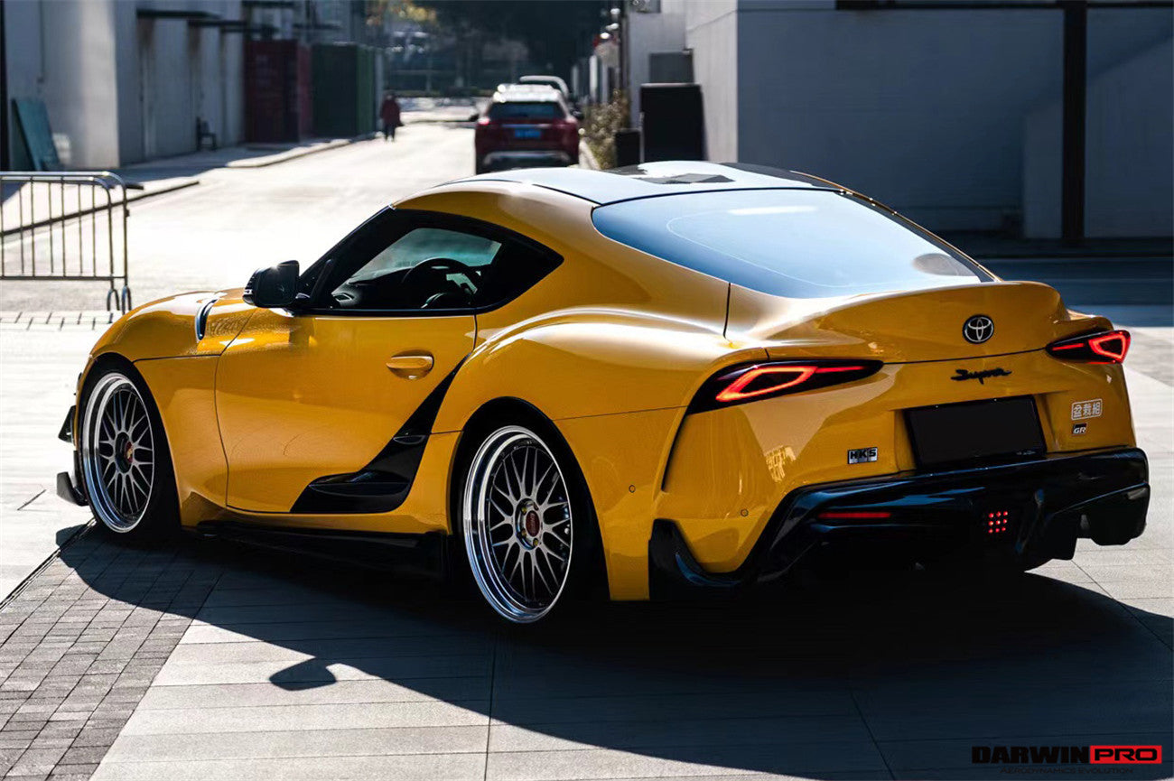 2019-UP Toyota GR Supra (J29/DB) A90 A91 OEM Style Carbon Fiber Door Penal Garnish Trim Replacement - DarwinPRO Aerodynamics