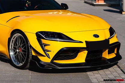 2019-UP Toyota GR Supra (J29/DB) A90 A91 BKSS Style Carbon Fiber Front Lip - DarwinPRO Aerodynamics