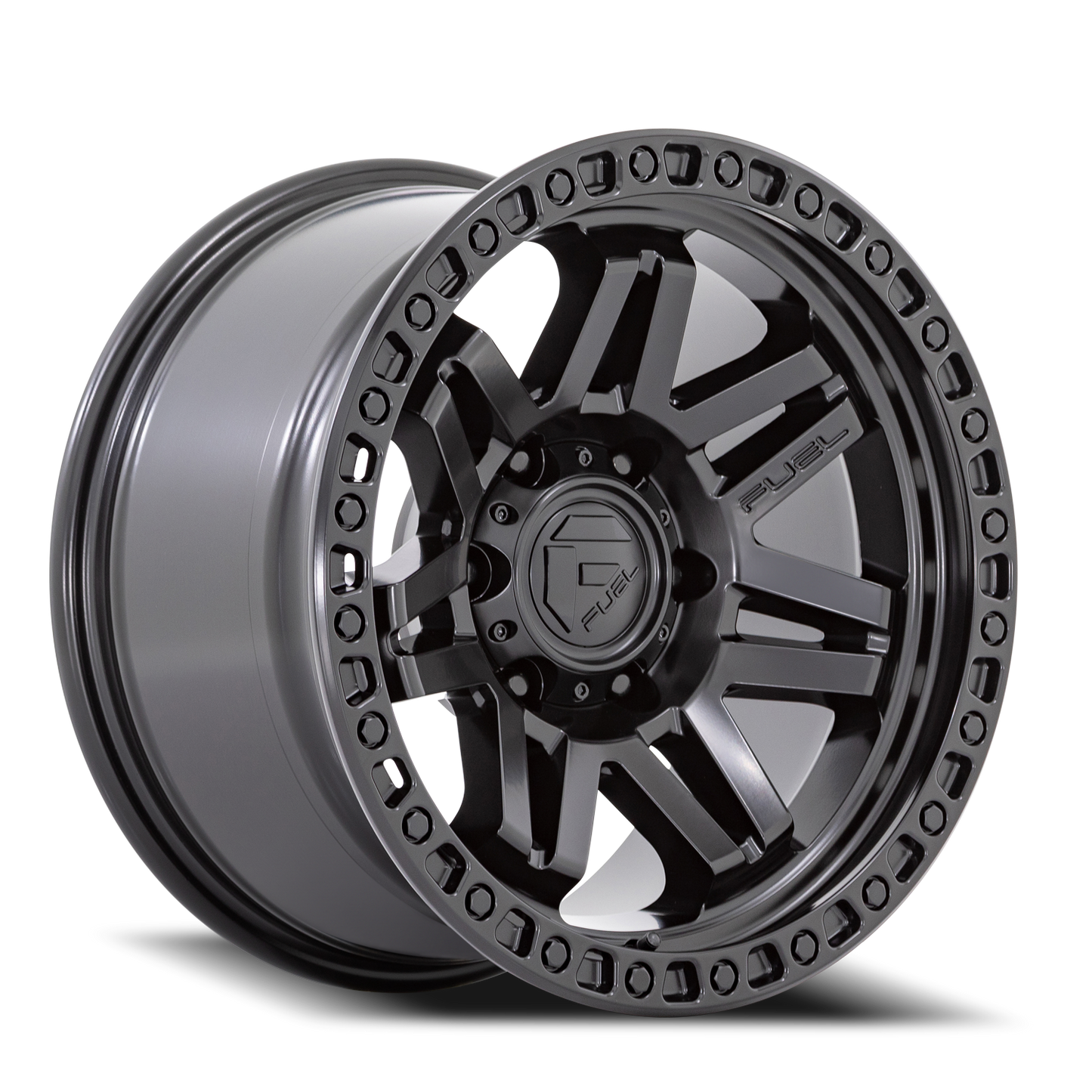 Fuel Off-Road Syndicate D810 17x9 -12 6x139.7mm 106.1mm Blackout