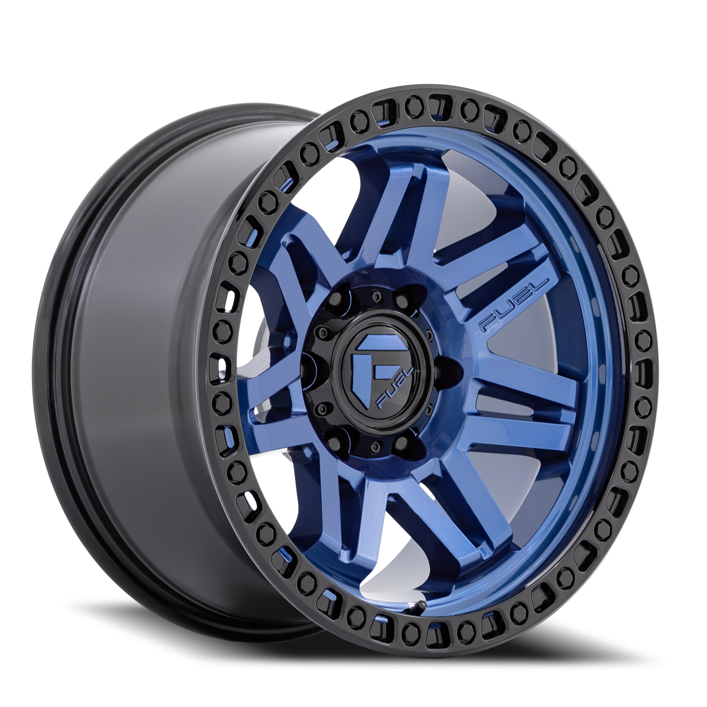 Fuel Off-Road Syndicate D813 17x9 +1 5x127mm 71.5mm Dark Blue Black Ring