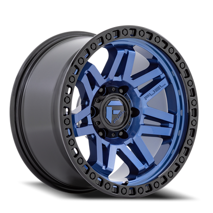 Fuel Off-Road Syndicate D813 17x9 +1 5x127mm 71.5mm Dark Blue Black Ring