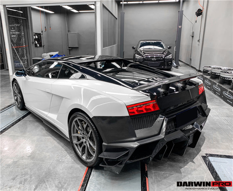 2009-2014 Lamborghini Gallardo BKSS Style Rear Bumper - DarwinPRO Aerodynamics
