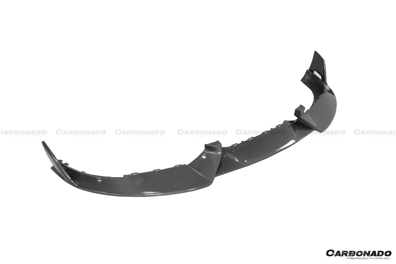 2019-2023 Porsche Taycan/4/4S/GTS/TURBO CADO Style Front Lip - Carbonado