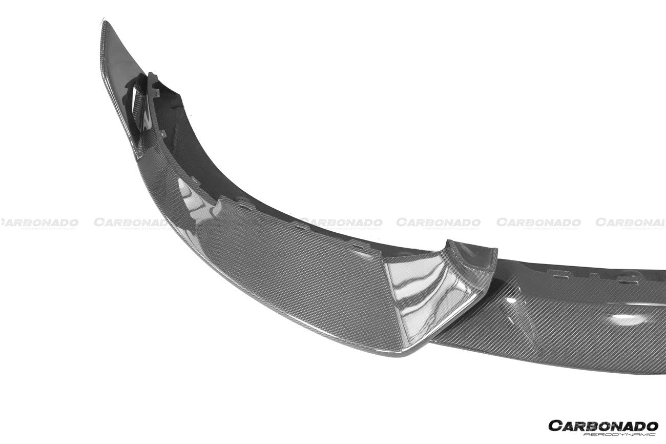 2019-2023 Porsche Taycan/4/4S/GTS/TURBO CADO Style Front Lip - Carbonado