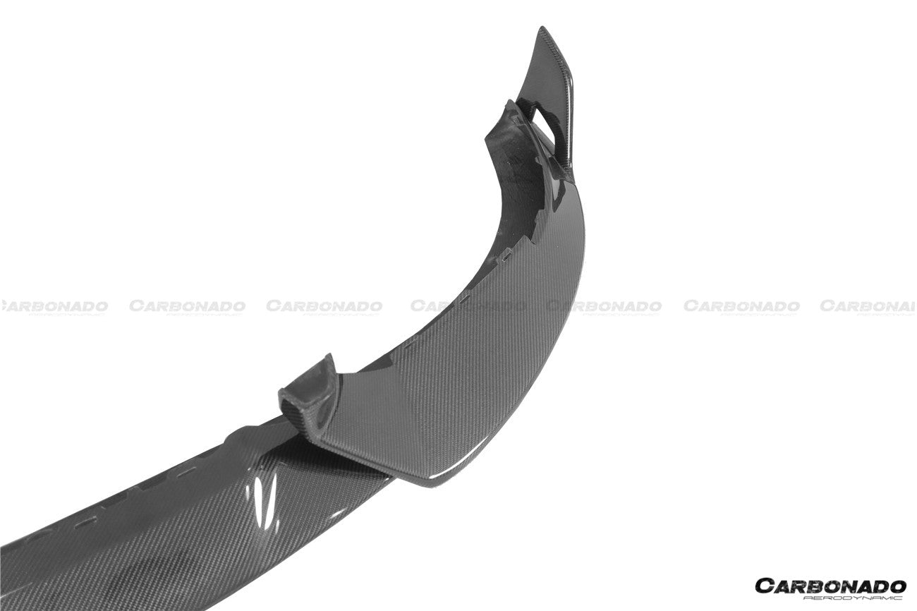 2019-2023 Porsche Taycan/4/4S/GTS/TURBO CADO Style Front Lip - Carbonado