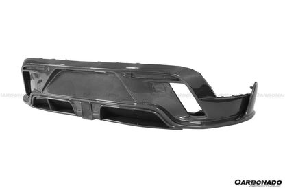2019-2023 Porsche Taycan/4/4S/GTS/TURBO CADO Style Rear Diffuser - Carbonado