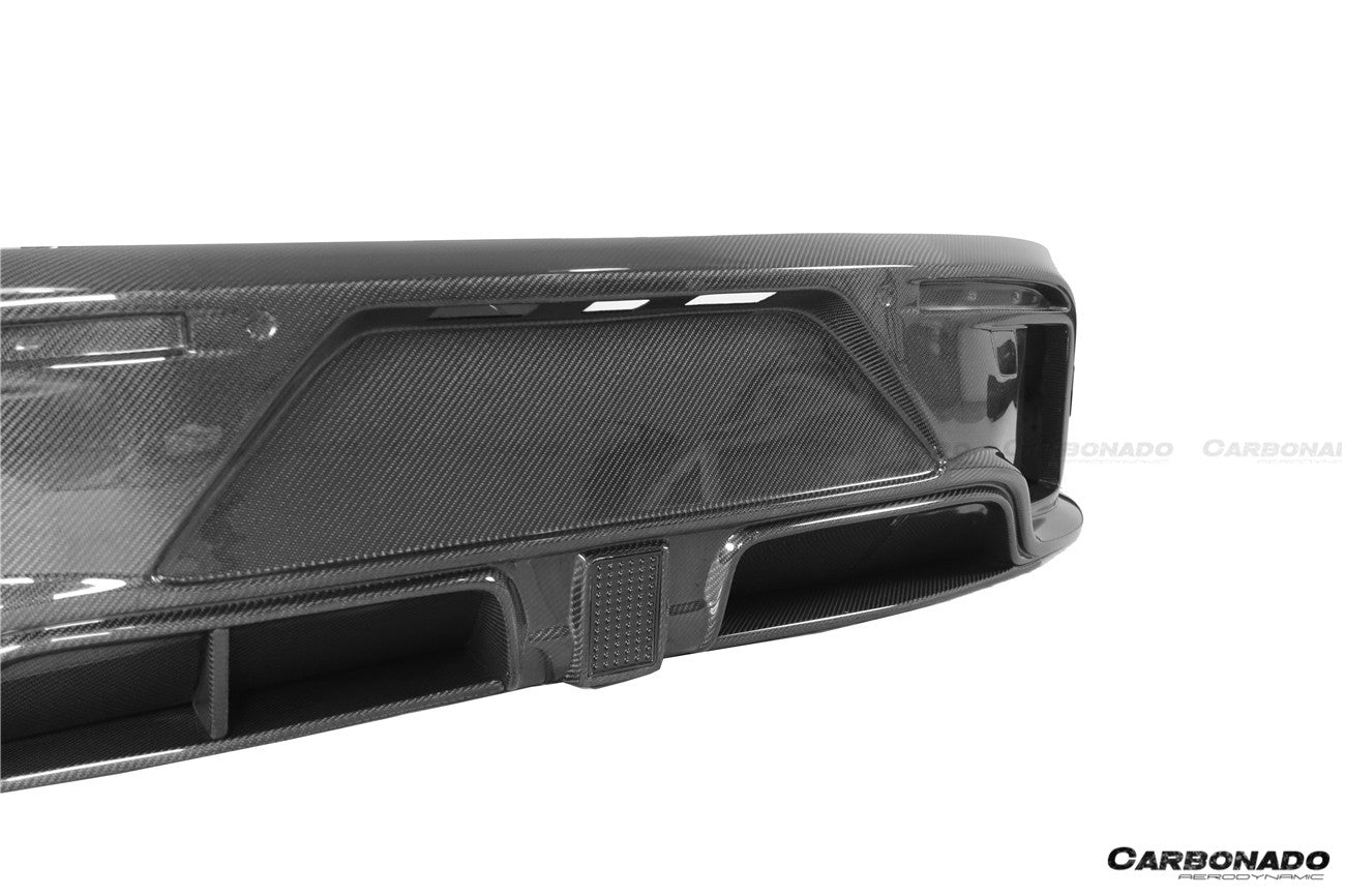 2019-2023 Porsche Taycan/4/4S/GTS/TURBO CADO Style Rear Diffuser - Carbonado