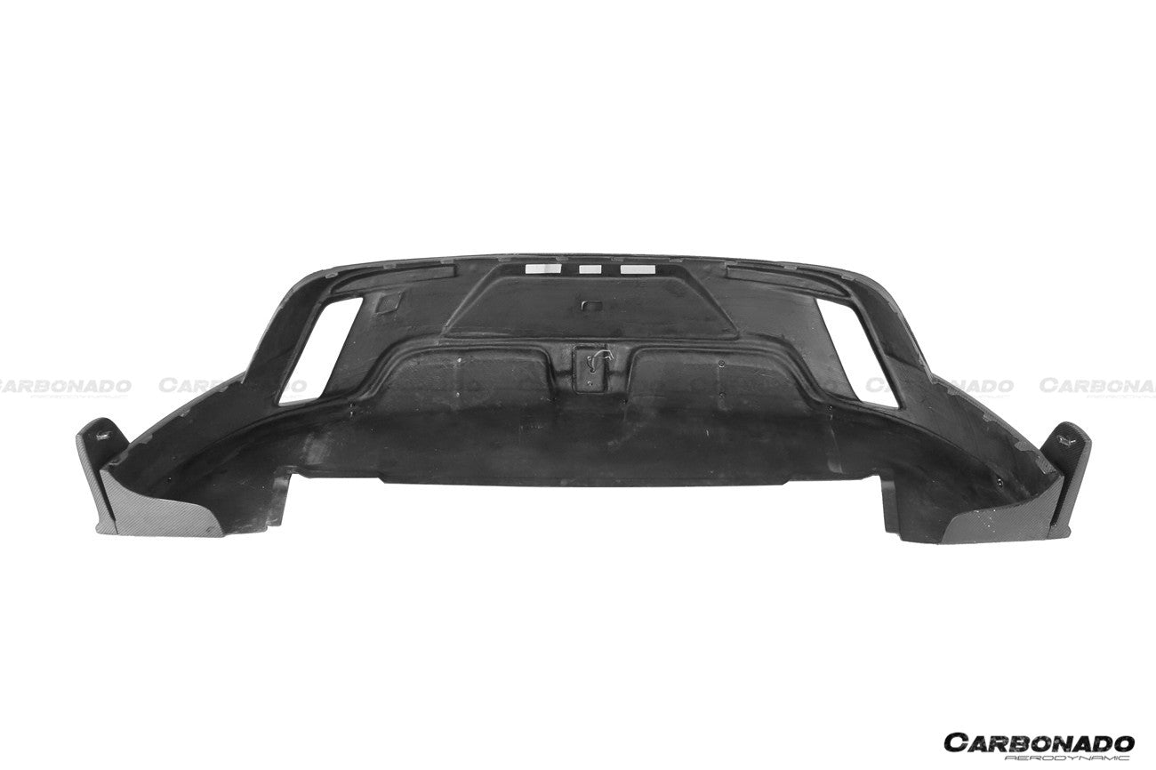 2019-2023 Porsche Taycan/4/4S/GTS/TURBO CADO Style Rear Diffuser - Carbonado