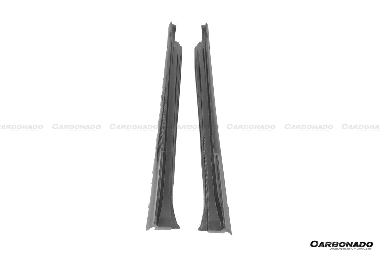 2019-2023 Porsche Taycan/4/4S/GTS/TURBO CADO Style Side Skirts - Carbonado
