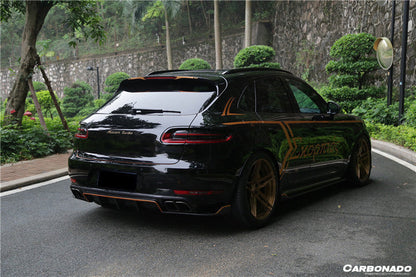 2014-2017 Porshe Macan GTS/Turbo/S ATS Style Carbon Fiber Full Kit - Carbonado