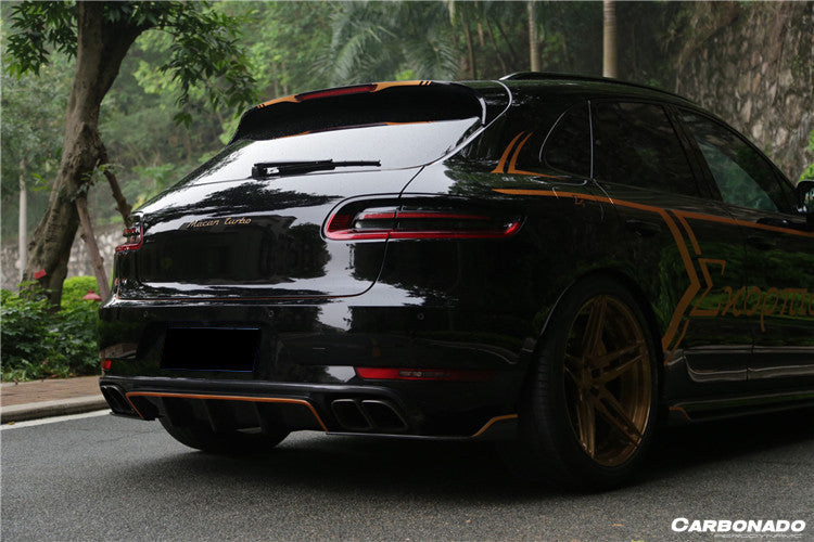2014-2017 Porshe Macan GTS/Turbo/S ATS Style Carbon Fiber Full Kit - Carbonado