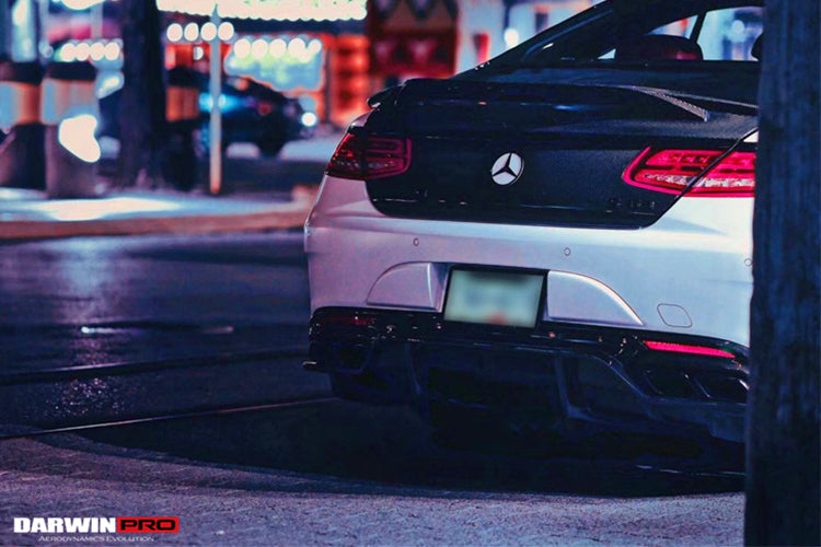 2014-2021 Mercedes Benz C217 S63/S65 AMG Coupe Carbon Fiber Trunk - DarwinPRO Aerodynamics