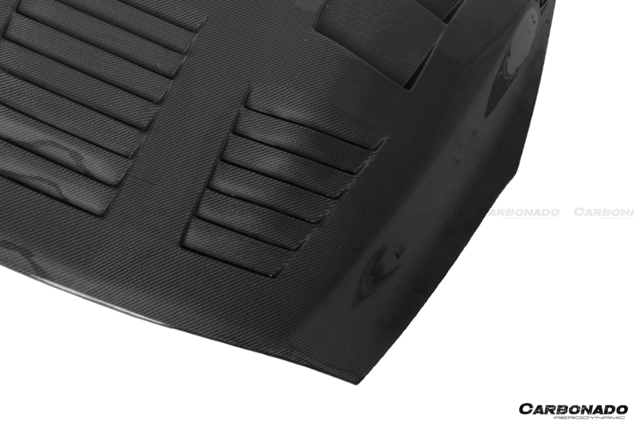 2009-2016 Nissan GTR R35 CBA/DBA TP-2 Style Carbon Fiber Hood - Carbonado