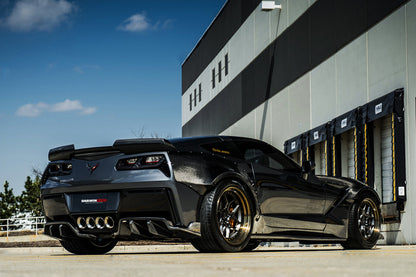 2013-2019 Corvette C7 Z51 Z06 Grandsport Carbon Fiber Trunk Spoiler - DarwinPRO Aerodynamics