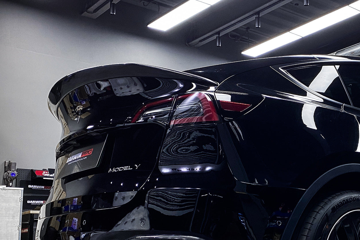 2020-2023 Tesla Model Y IMP Performance Carbon Fiber Trunk Spoiler - DarwinPRO Aerodynamics