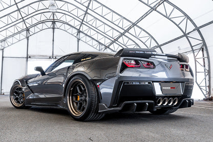 2013-2019 Corvette C7 Z51 Z06 Grandsport Carbon Fiber Trunk Spoiler - DarwinPRO Aerodynamics