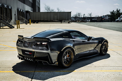 2013-2019 Corvette C7 Z51 Z06 Grandsport Carbon Fiber Trunk Spoiler - DarwinPRO Aerodynamics