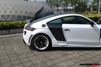 2006-2014 Audi TT/TTS DPRG Style Side Blades - DarwinPRO Aerodynamics