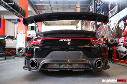 2016-2018 Porsche 911 991.2 Carrera/Targa 4/4S GT2RS Style Rear Bumper - DarwinPRO Aerodynamics