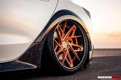 2017-2020 Tesla Model 3 IMPII Performance Partial Carbon Fiber Full Body Kit - DarwinPRO Aerodynamics