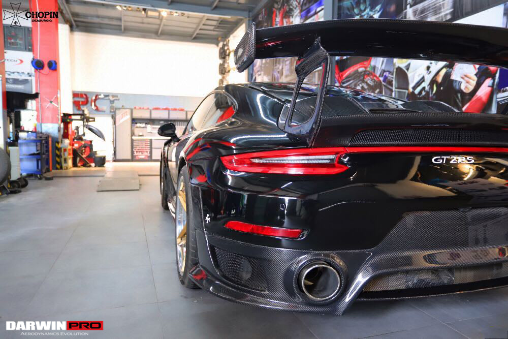 2016-2018 Porsche 911 991.2 Carrera/Targa 4/4S GT2RS Style Rear Bumper - DarwinPRO Aerodynamics