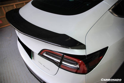 2017-2023 Tesla Model 3 VRS Style Carbon Fiber Trunk Spoiler