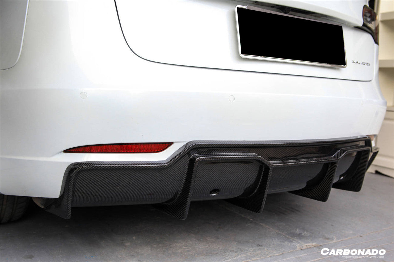 2017-2023 Tesla Model 3 VRS Style Carbon Fiber Rear Lip Diffuser