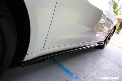 2017-2023 Tesla Model 3 VRS Style Carbon Fiber Side Skirts