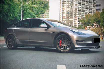 2017-2023 Tesla Model 3 VRS Style Carbon Fiber Side Skirts