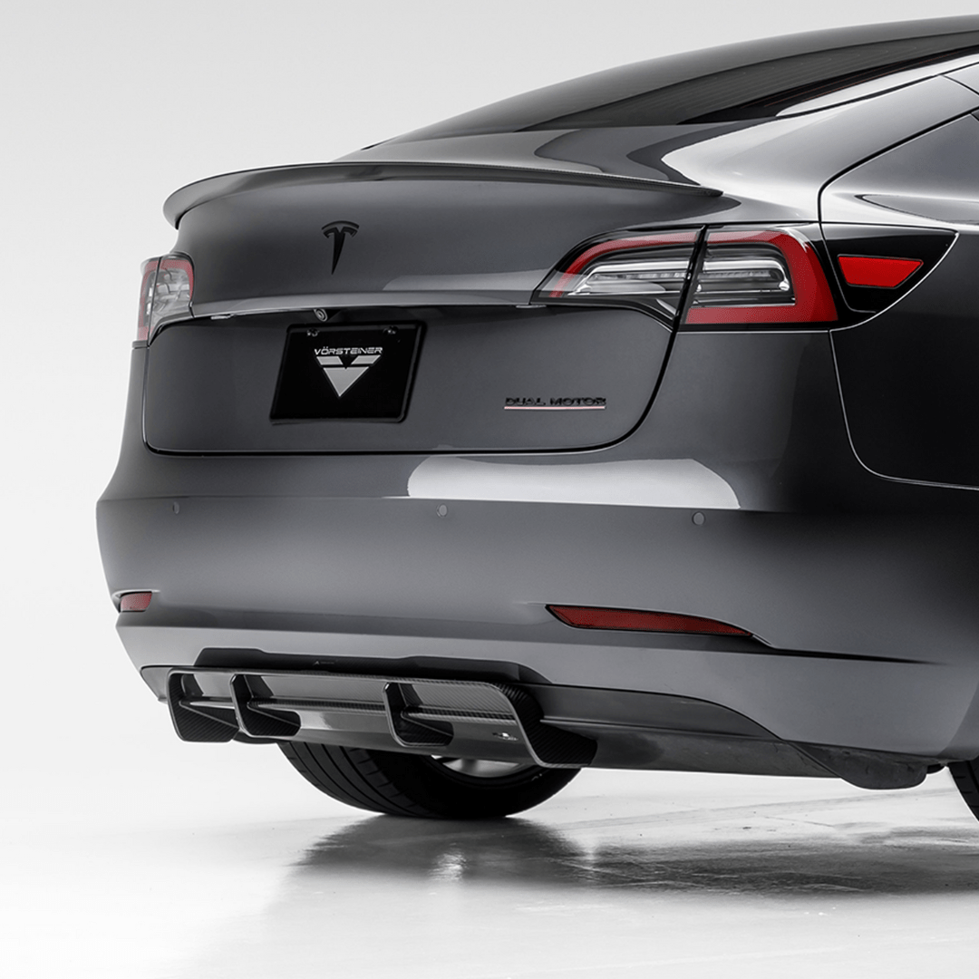 Vorsteiner Tesla Model 3 Volta Aero Rear Diffuser