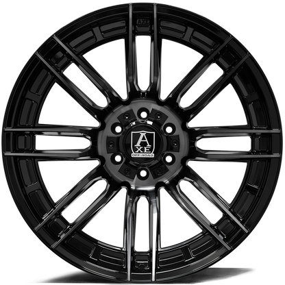 AXE WHEELS THANOS BLACK TINTED 22x12 ET-44 8x180 (Square Set of 4)