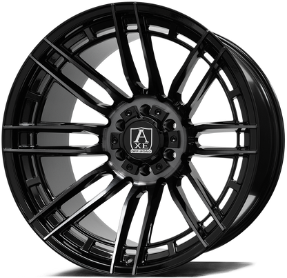 AXE WHEELS THANOS BLACK TINTED 22x12 ET-44 8x180 (Square Set of 4)