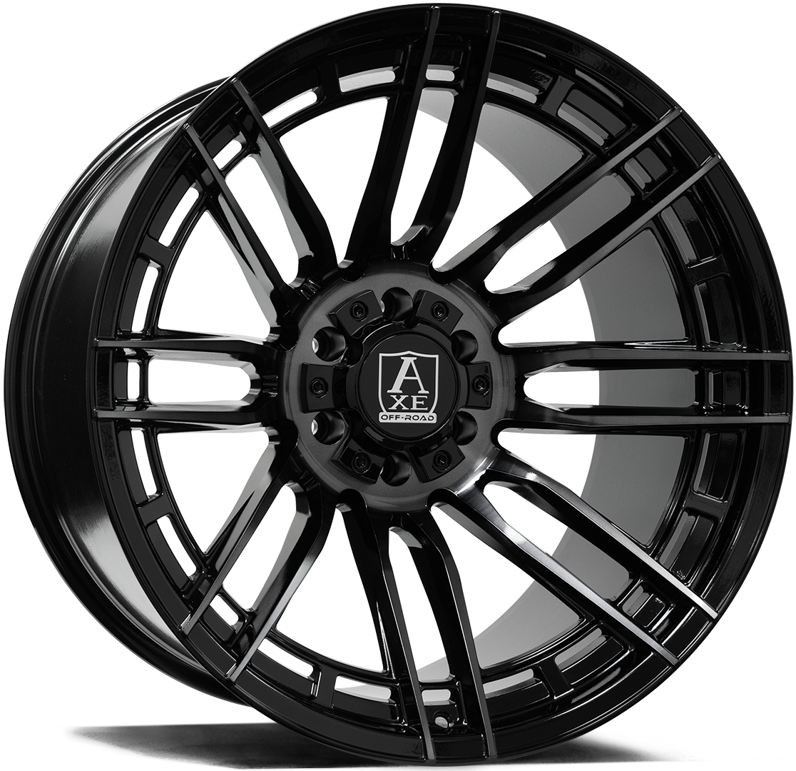 AXE WHEELS THANOS BLACK TINTED 22x12 ET-44 8x180 (Square Set of 4)