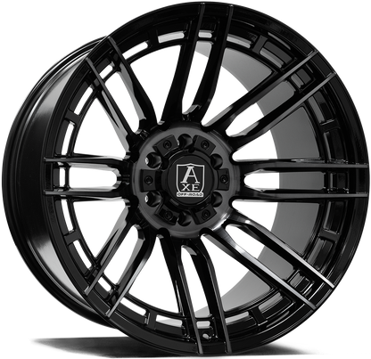 AXE WHEELS THANOS BLACK TINTED 22x12 ET-44 8x180 (Square Set of 4)