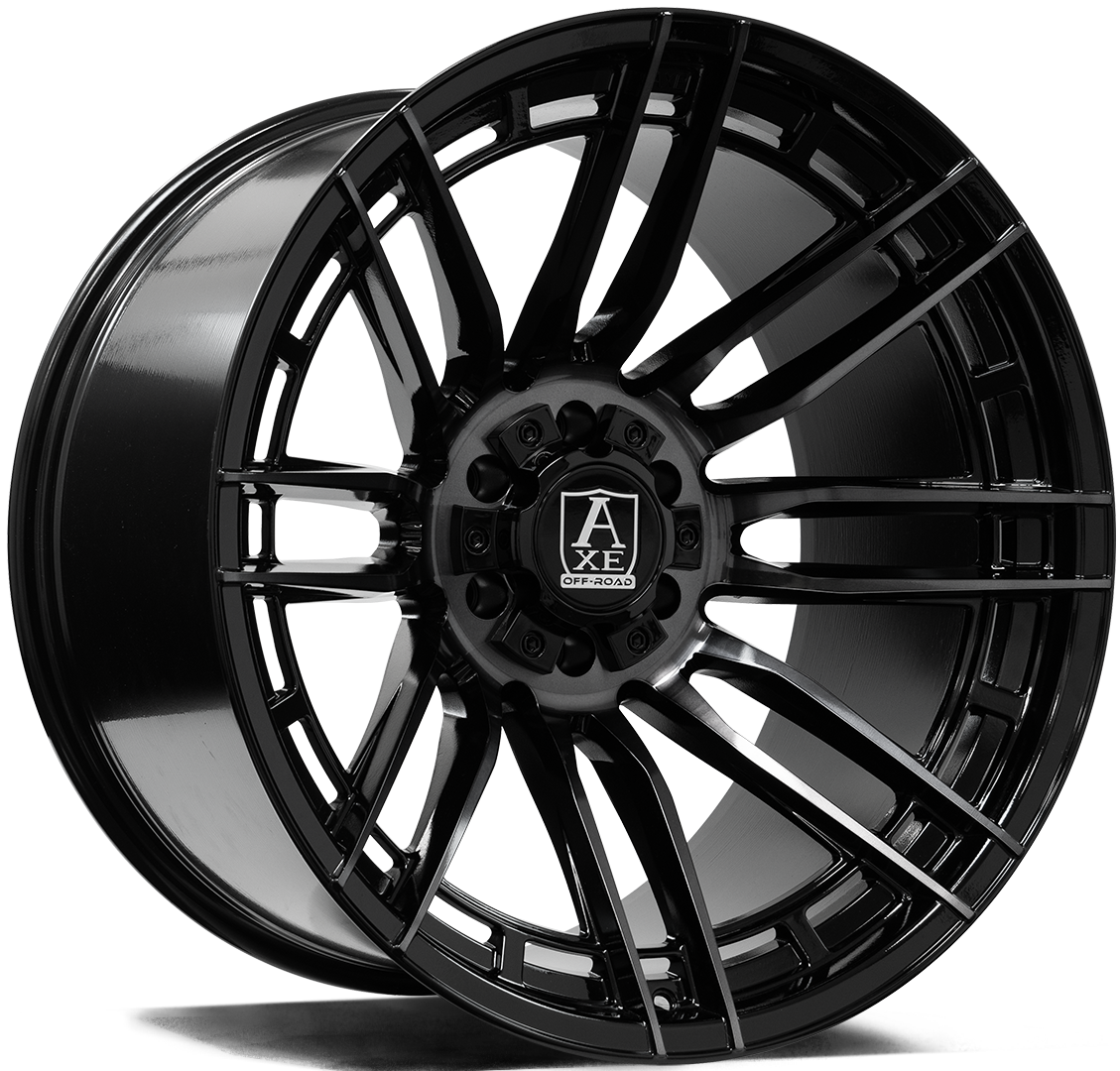 AXE WHEELS THANOS BLACK TINTED 22x12 ET-44 8x180 (Square Set of 4)