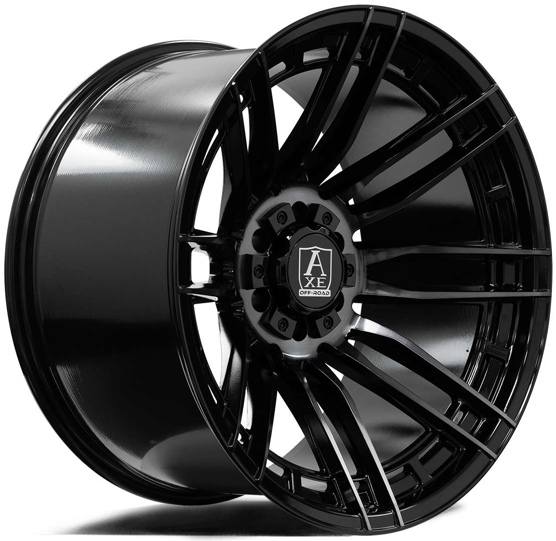 AXE WHEELS THANOS BLACK TINTED 22x12 ET-44 8x180 (Square Set of 4)