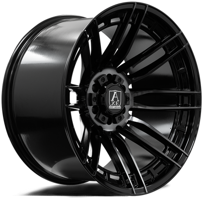 AXE WHEELS THANOS BLACK TINTED 22x12 ET-44 8x180 (Square Set of 4)