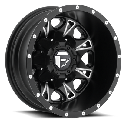 Fuel Off-Road Throttle Dually D513 17x6.5 -129 8x200mm 142mm Black Milled