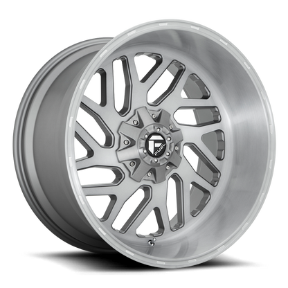 Fuel Off-Road Triton Platinum D715 20x10 -18 5x114.3/5x127mm 78.1mm Brushed Gunmetal Clear Tint