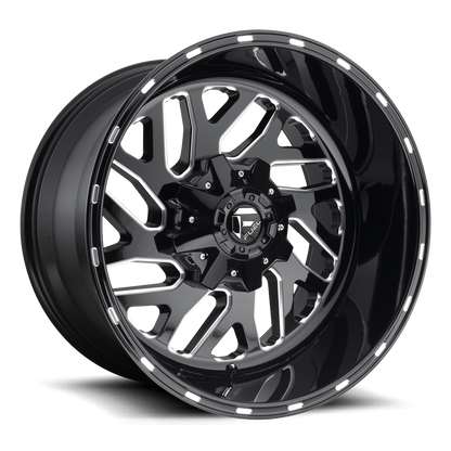 Fuel Off-Road Triton D581 22x10 -18 8x180mm 124.2mm Gloss Black Milled