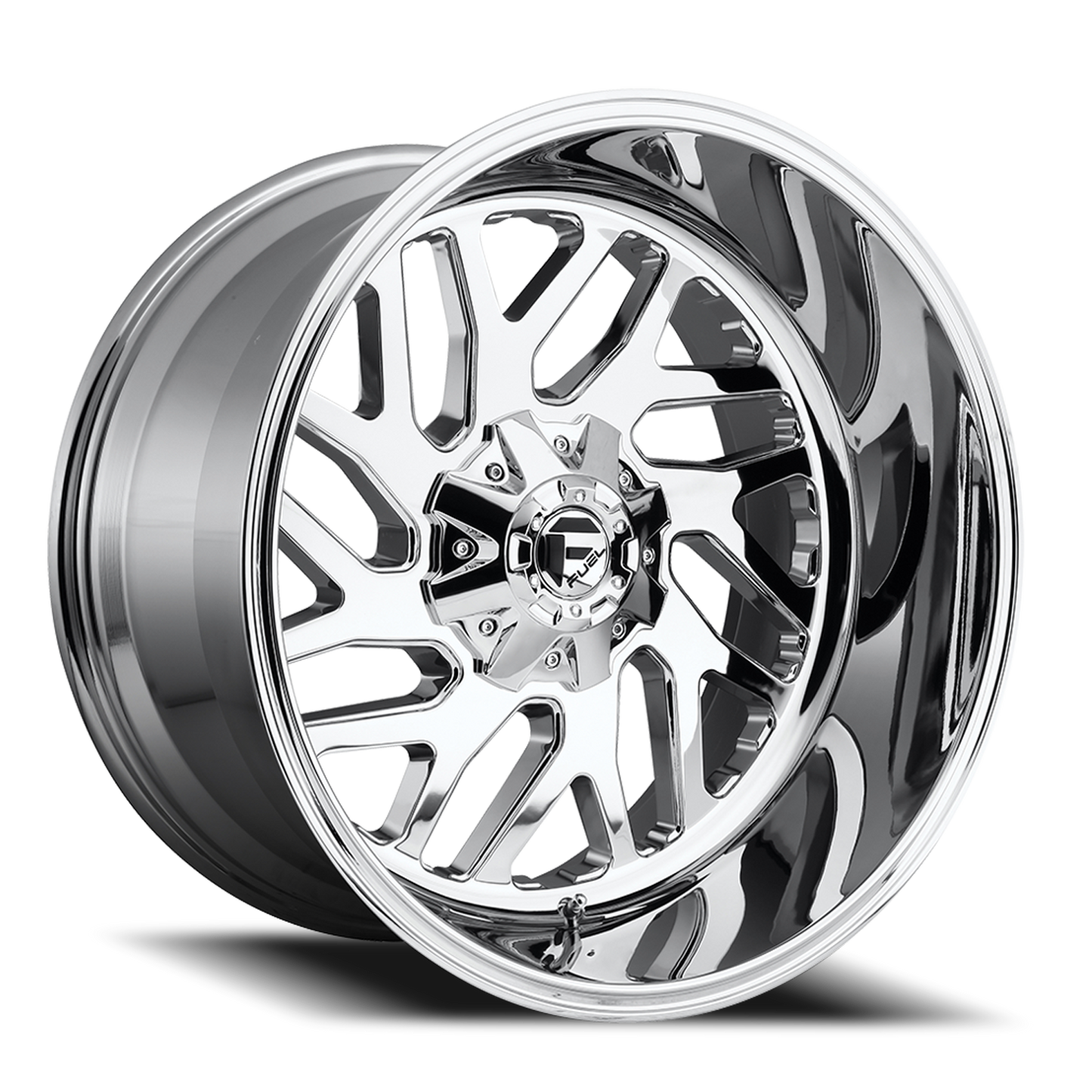 Fuel Off-Road Triton D609 22x12 -43 8x170mm 125.1mm Chrome Chrome Plated